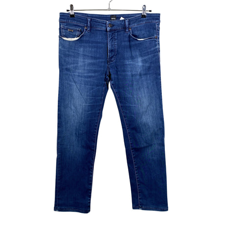 Miesten Hugo Boss - Farkut, koko W38 - Sininen ()