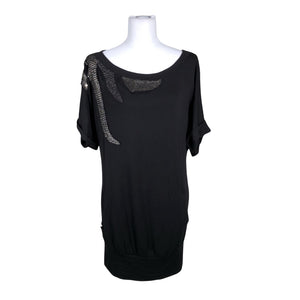 Naisten Guess - T-paita, koko 38 - Musta (1)