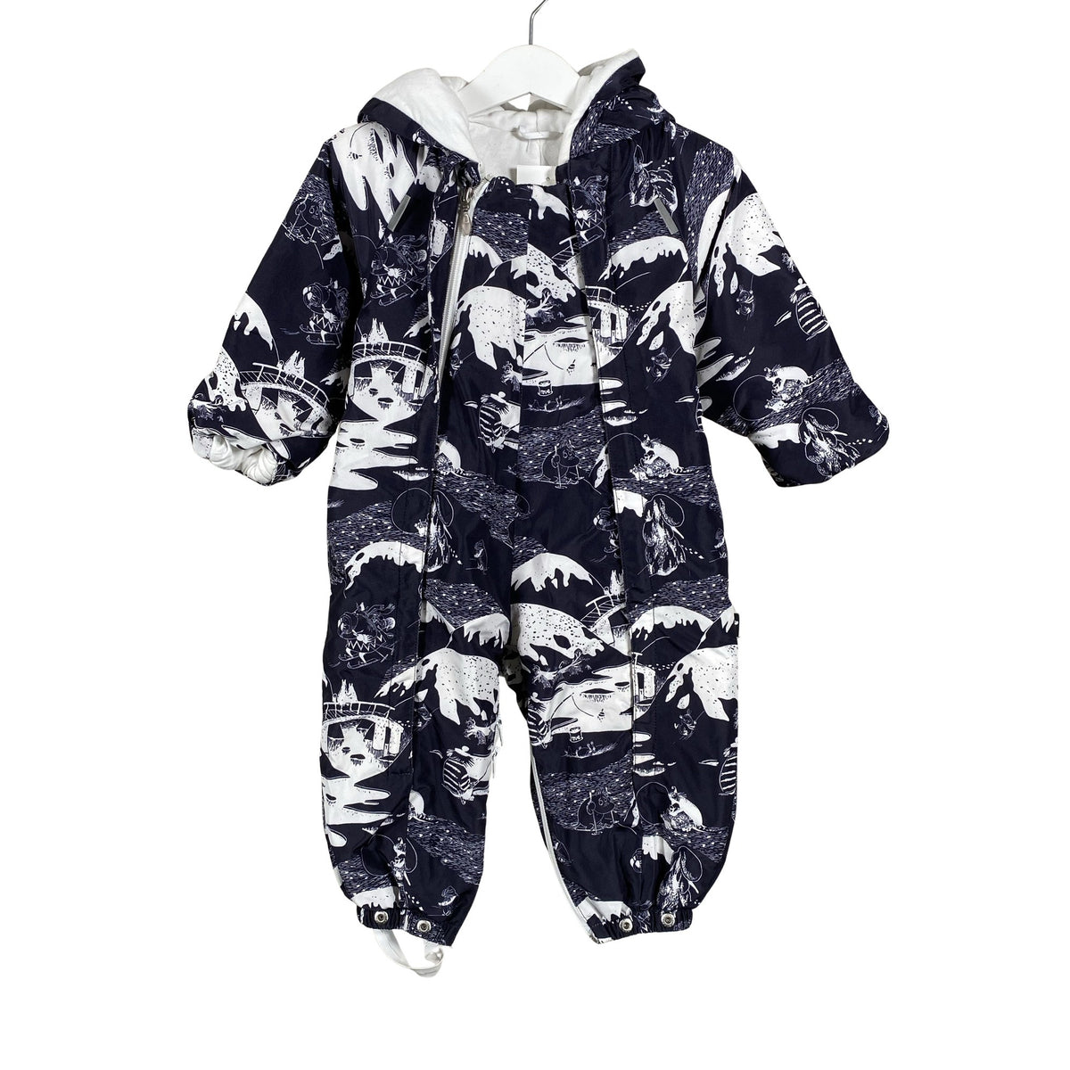Unisex Reima - Toppahaalari, koko 68 - 74 - Harmaa (1)