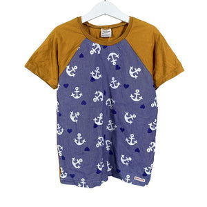 Unisex Punainen Norsu - T-paita, koko 128 - 134 - Ruskea (1)