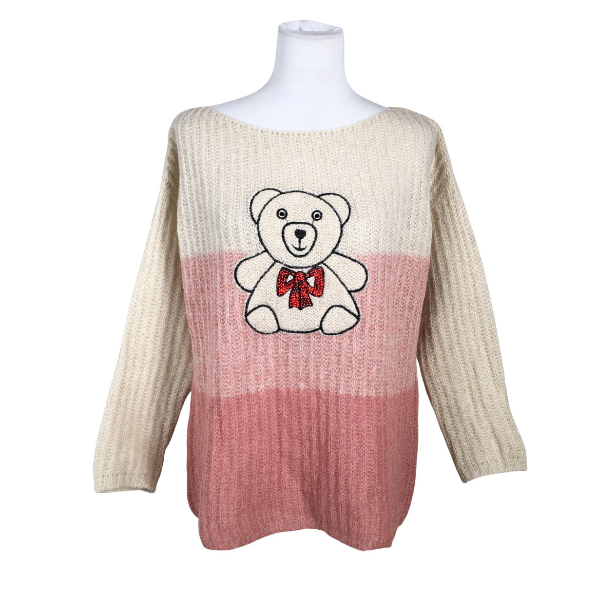 Naisten Sandro Ferrone - Neulepaita, koko 38 - Beige (1)