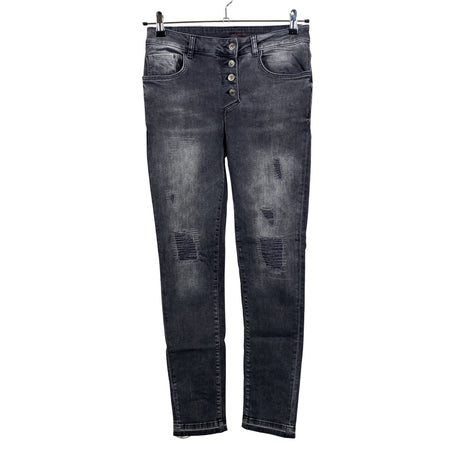 Naisten Perfect Jeans - Farkut, koko 38 - Harmaa ()