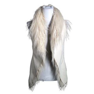 Naisten Esprit - Liivi, koko 38 - Beige (1)