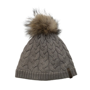Tyttöjen Lenne - Talvipipo, koko 54 - 56 cm - Beige (1)