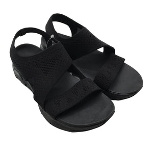 Naisten Skechers - Sandaalit, koko 38 - Musta (2)