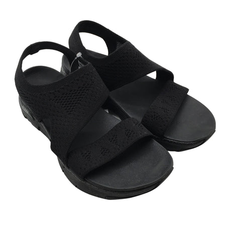 Naisten Skechers - Sandaalit, koko 38 - Musta (2)