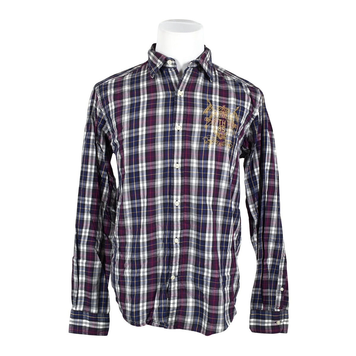 Miesten Tommy Hilfiger - Kauluspaita, koko M - Sininen (1)
