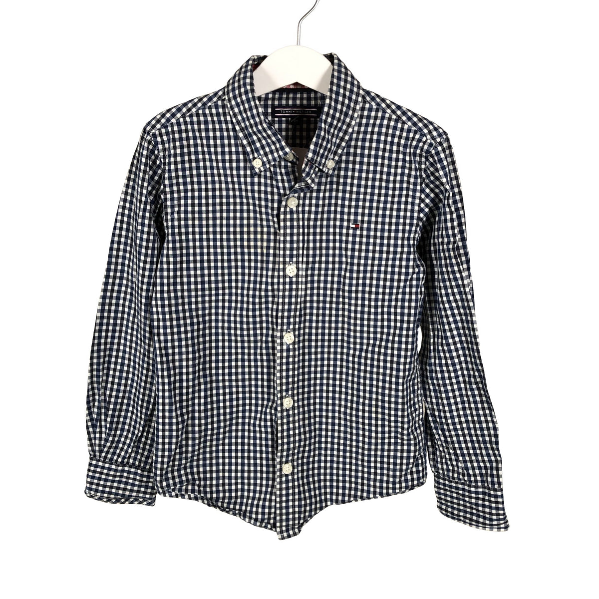Poikien Tommy Hilfiger - Kauluspaita, koko 122 - 128 - Sininen (1)