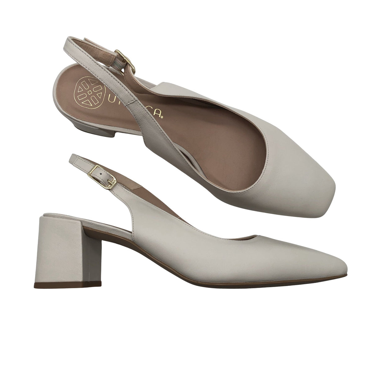 Naisten Unisa - Korkokengät, koko 40 - Beige (1)