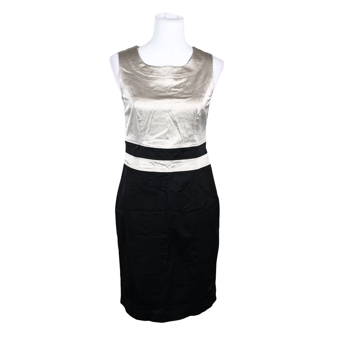 Naisten Muotikuu - Kangasmekko, koko 34 - Beige (1)