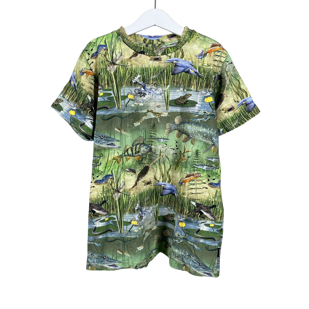 Unisex Molo Kids - T-paita, koko 146 - 152 - Vihreä (1)