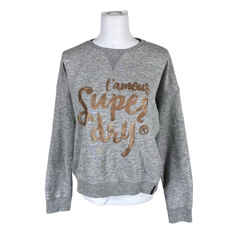 Naisten Superdry - Collegepaita, koko 38 - Harmaa ()