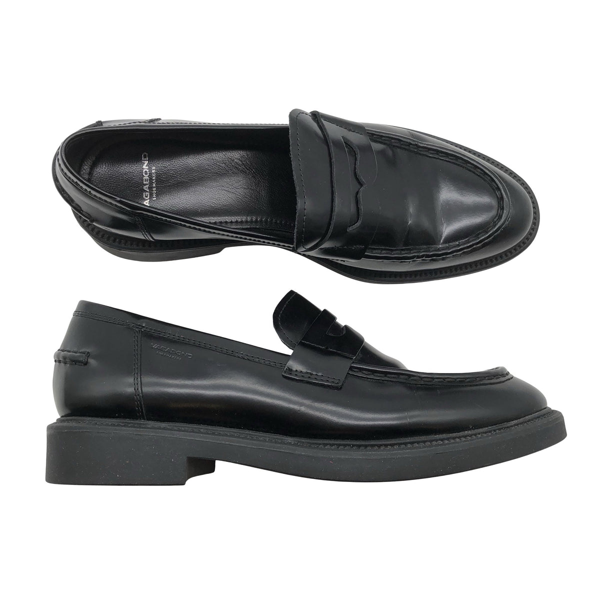 Naisten Vagabond - Loaferit, koko 41 - Musta (1)