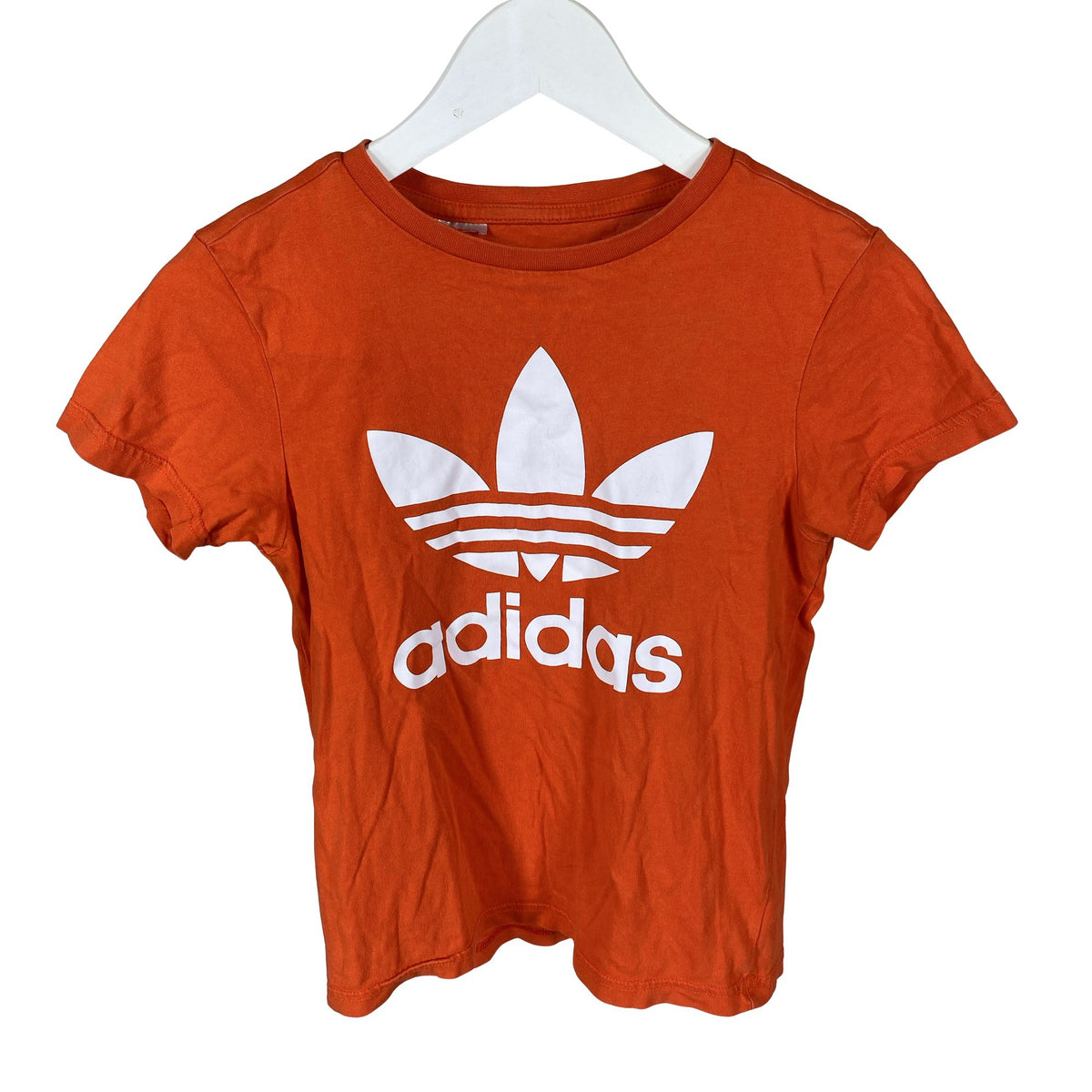 Unisex Adidas - T-paita, koko 134 - 140 - Oranssi (1)