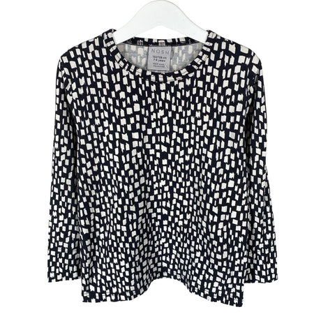 Unisex NOSH - Trikoopaita, koko 122 - 128 - Musta ()
