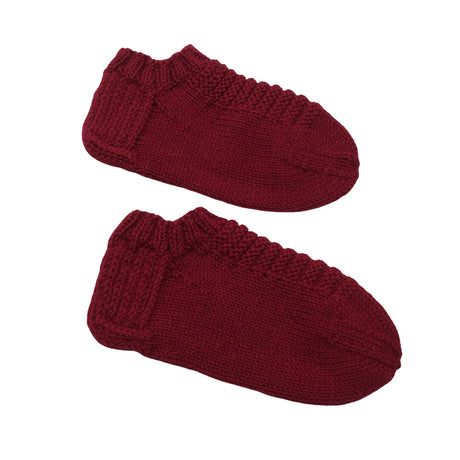 Naisten Handmade - Villasukat, koko 36 - Punainen ()