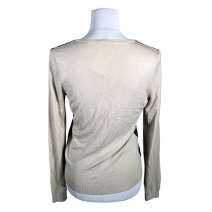 Naisten Esprit - Neuletakki, koko 38 - Beige (2)