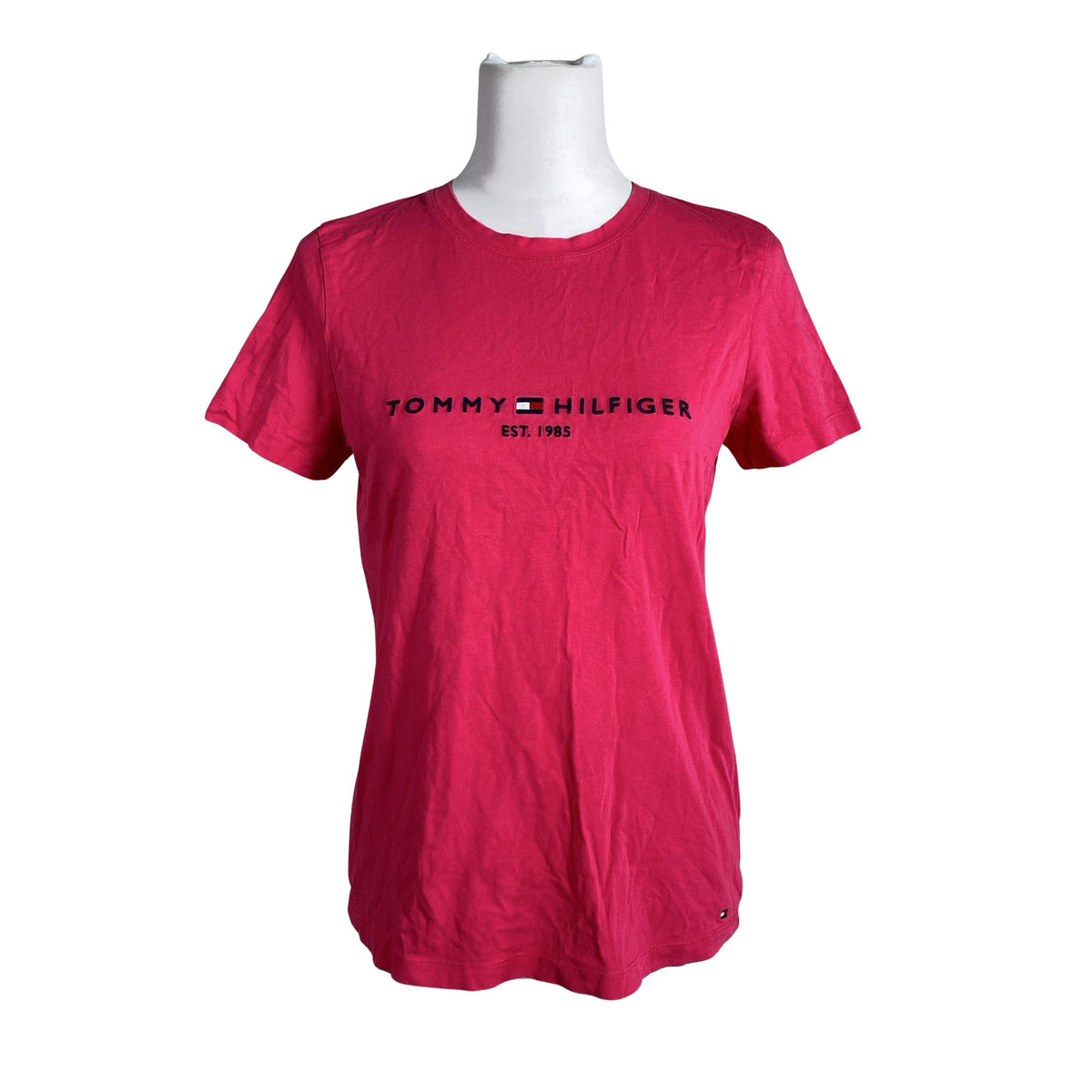 Naisten Tommy Hilfiger - T-paita, koko 38 - Pinkki (1)