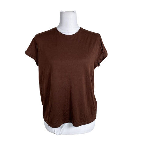 Naisten Massimo Dutti - T-paita, koko 38 - Ruskea ()