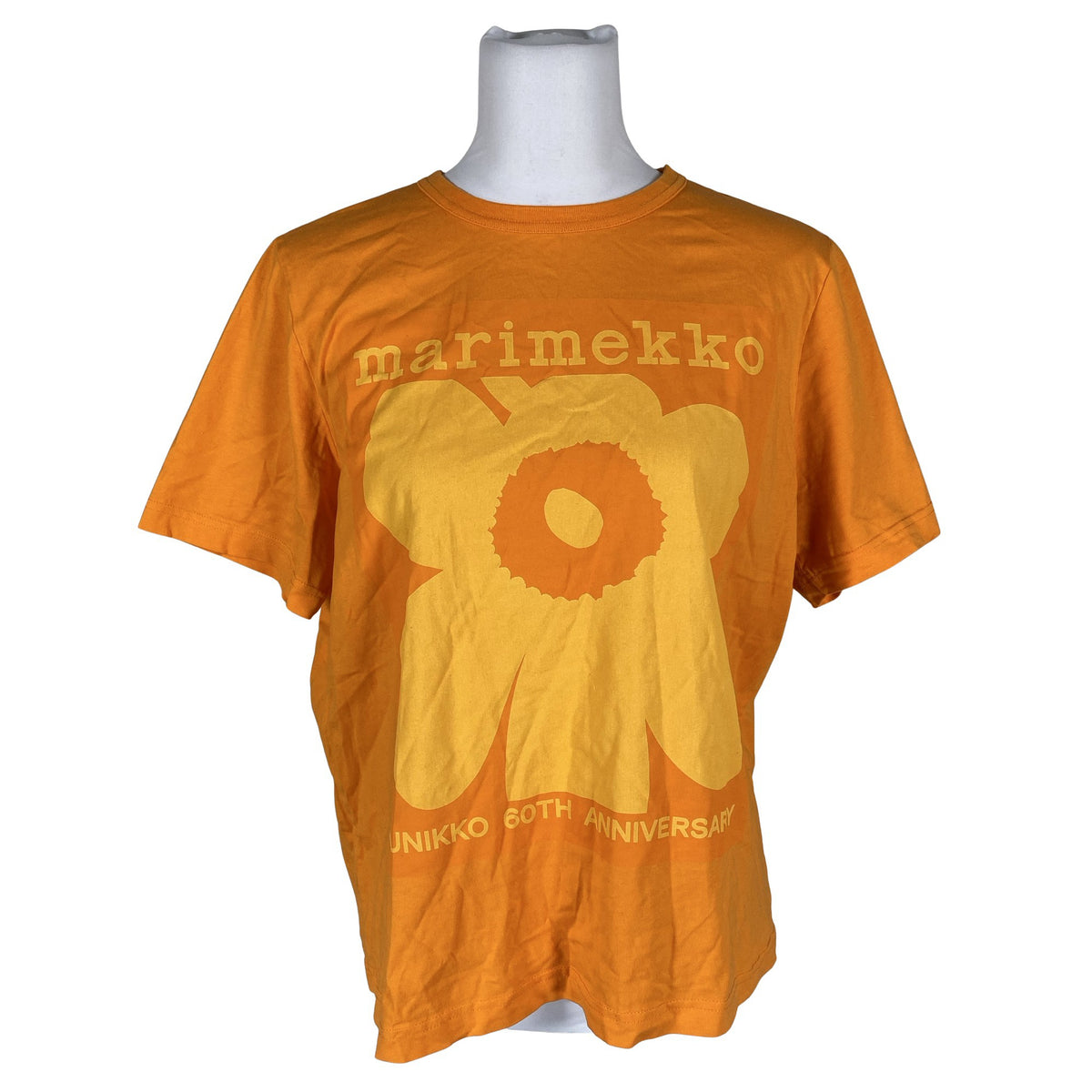 Naisten Marimekko - T-paita, koko 38 - Oranssi (1)