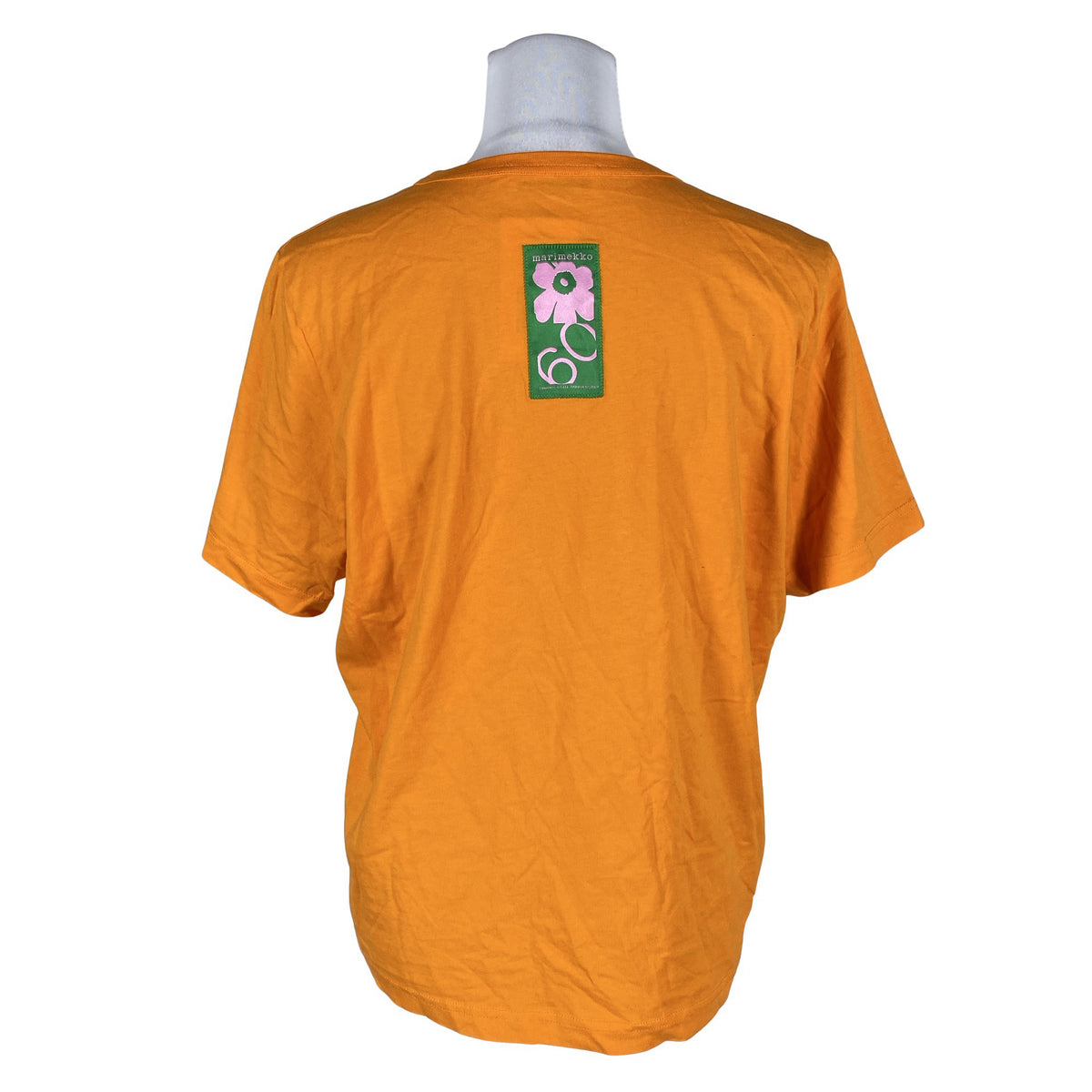 Naisten Marimekko - T-paita, koko 38 - Oranssi (2)