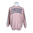 Miesten Superdry - Collegetunika, koko L - Vaaleanpunainen ()