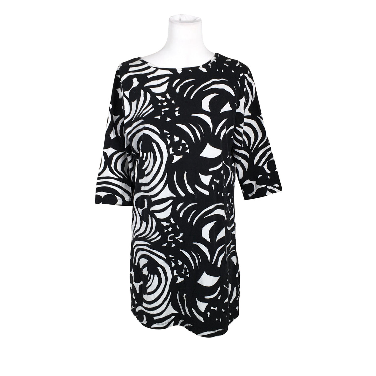 Naisten Marimekko - Trikoomekko, koko 40 - Musta (1)