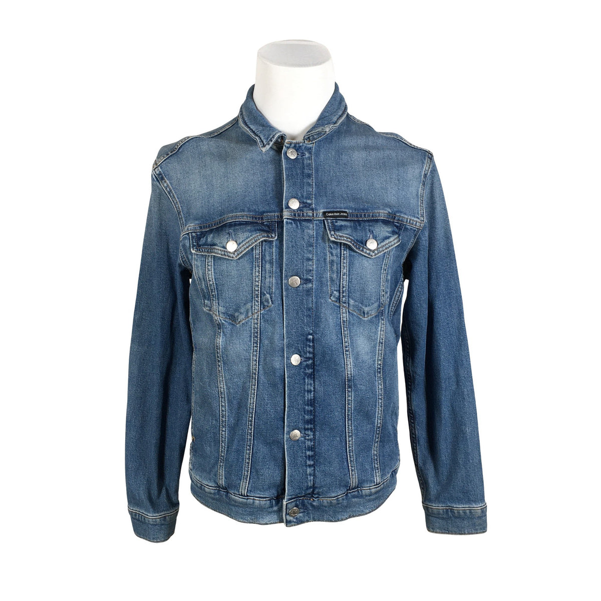 Miesten Calvin Klein Jeans - Farkkutakki, koko M - Sininen (1)