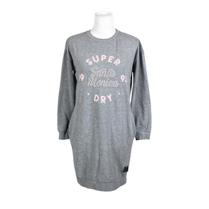 Naisten Superdry - Collegepaita, koko 36 - Harmaa (1)