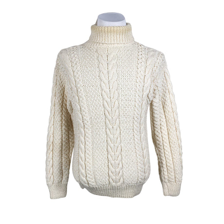 Miesten Handmade - Neulepaita, koko L - Luonnonvalkoinen ()