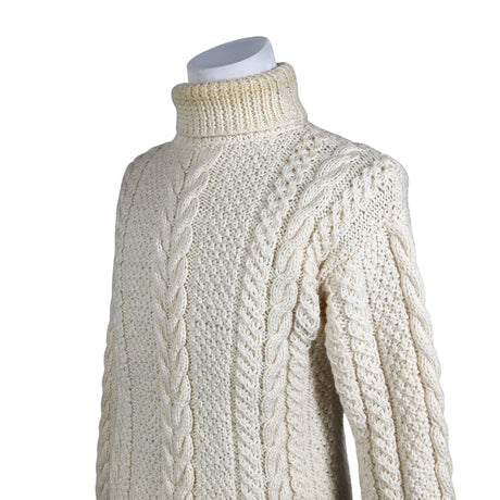 Miesten Handmade - Neulepaita, koko L - Luonnonvalkoinen (2)
