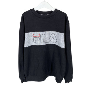 Unisex Fila - Collegepaita, koko 146 - 152 - Musta (1)