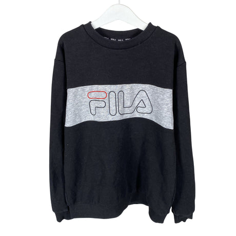 Unisex Fila - Collegepaita, koko 146 - 152 - Musta ()