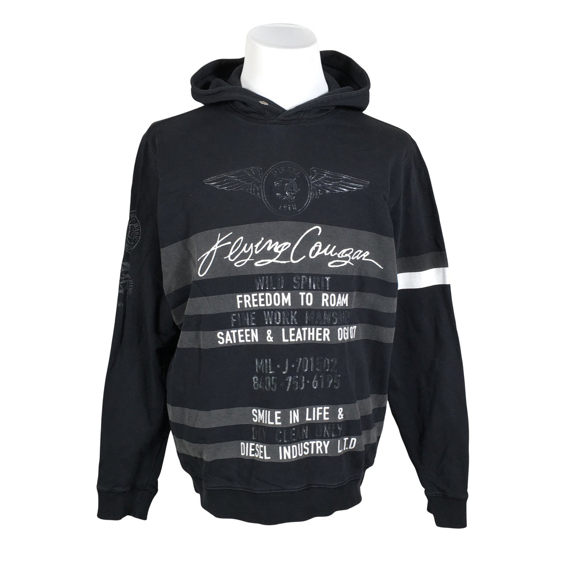 Miesten Diesel - Huppari, koko XL - Musta (1)