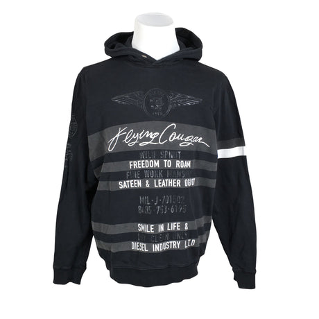 Miesten Diesel - Huppari, koko XL - Musta ()