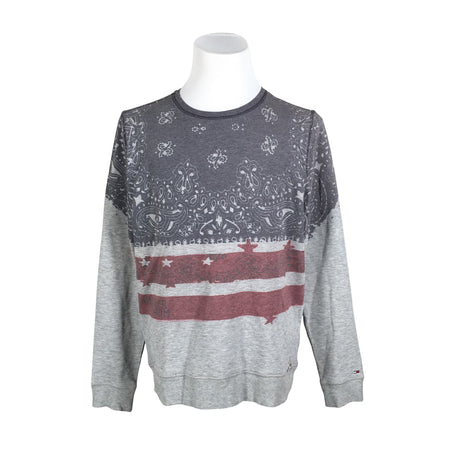 Miesten Tommy Hilfiger - Collegepaita, koko XL - Harmaa ()