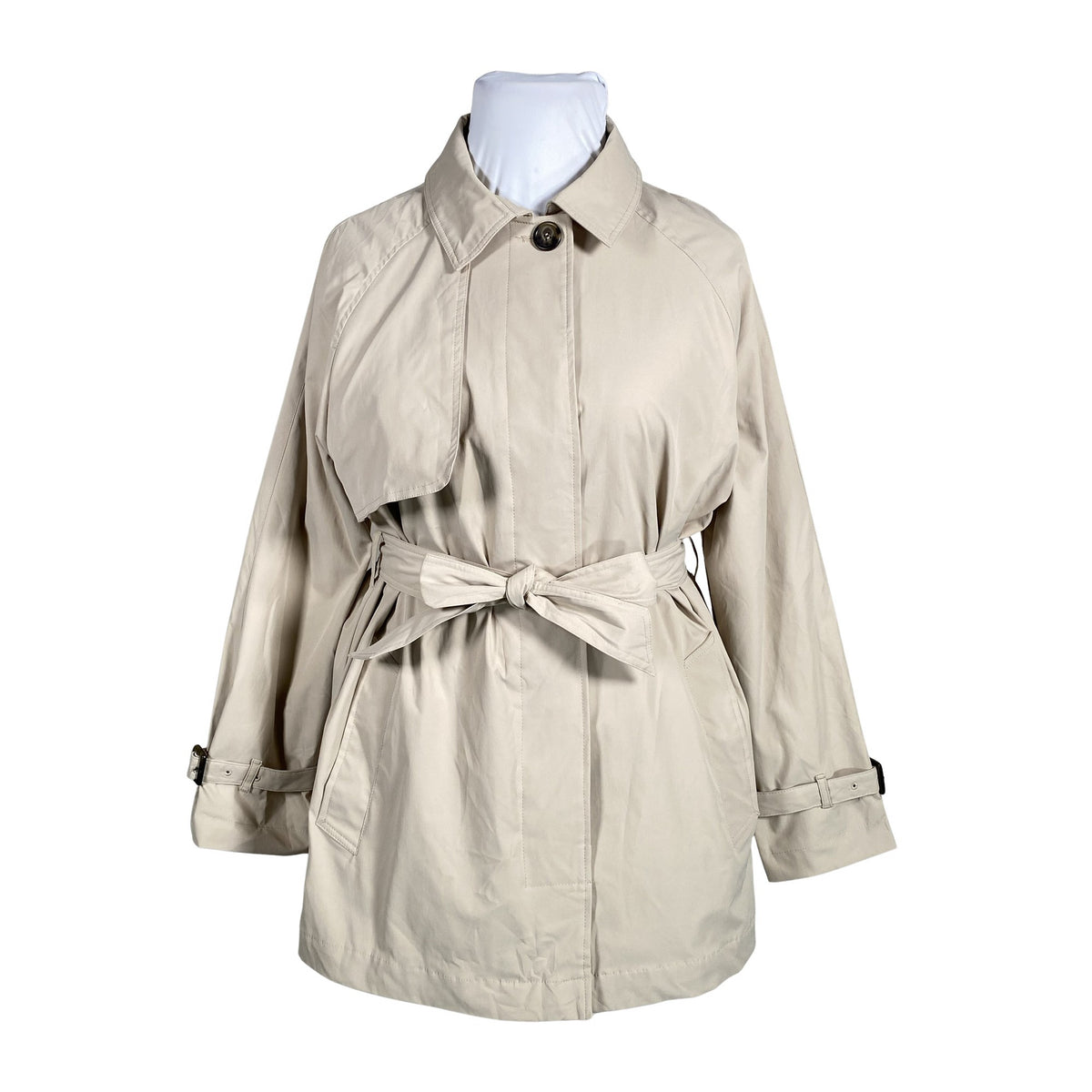 Naisten London Fog - Trenssitakki, koko 42 - Beige (1)