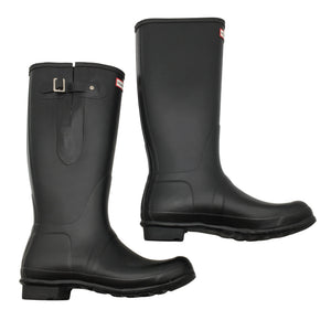 Unisex Hunter - Kumisaappaat, koko 43 - Musta (1)