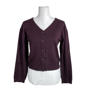 Naisten Lindex - Neuletakki, koko 38 - Violetti (1)