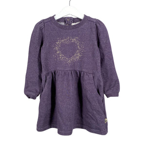 Tyttöjen POMPdeLUX - Collegemekko, koko 98 - 104 - Violetti (1)