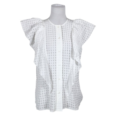 Naisten InWear - Lyhythihainen pusero, koko 40 - Valkoinen ()