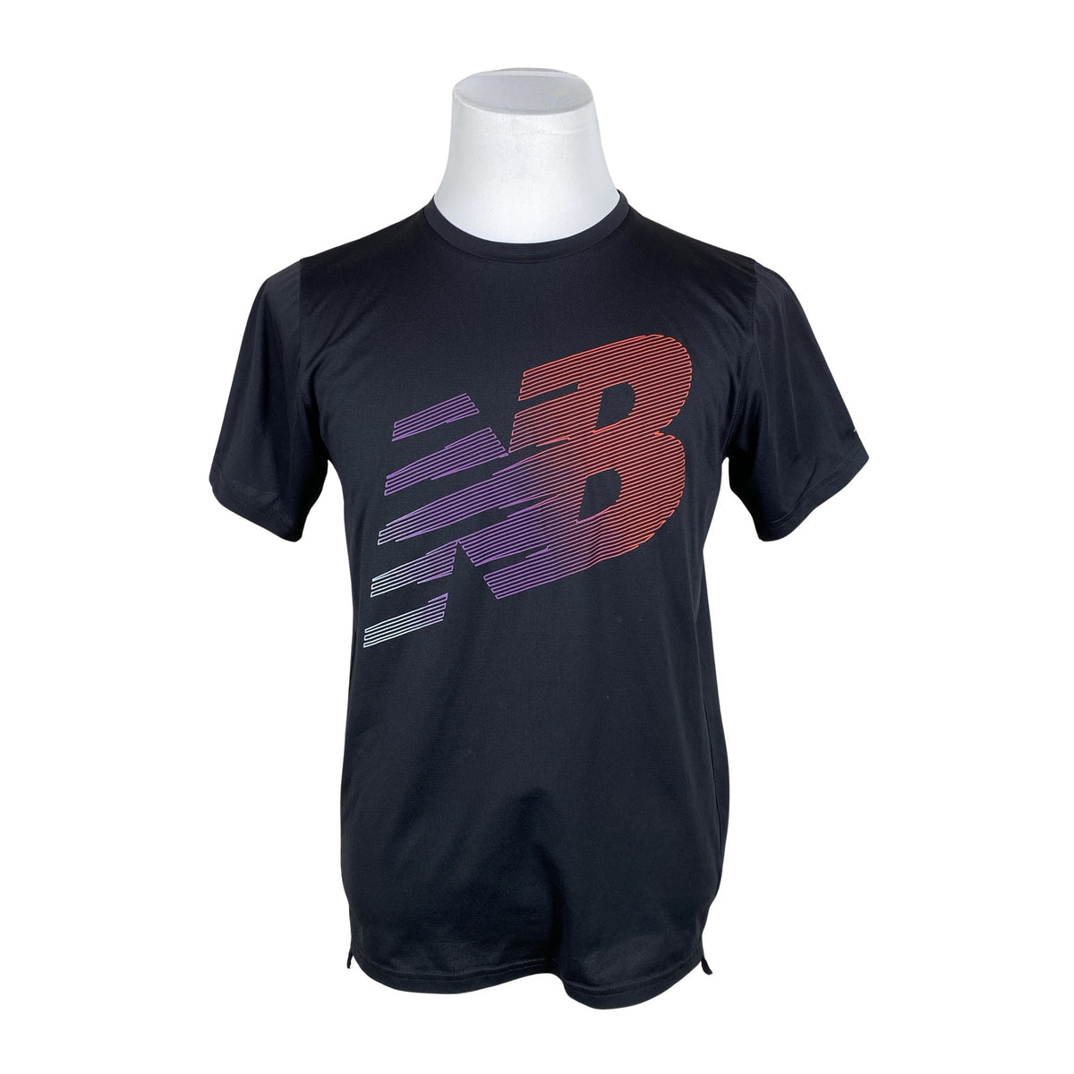 Miesten New Balance - Urheilupaita, lyhyet hihat, koko M - Musta (1)