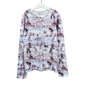 Tyttöjen Gugguu - Trikoopaita, koko 146 - 152 - Violetti (1)