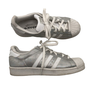 Naisten Adidas - Tennarit, koko 38 - Hopea (1)