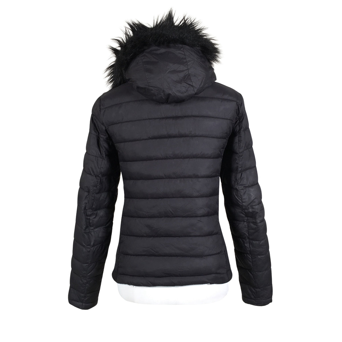 Naisten Superdry - Toppatakki, koko 36 - Musta (2)