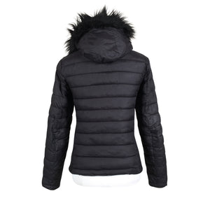 Naisten Superdry - Toppatakki, koko 36 - Musta (2)