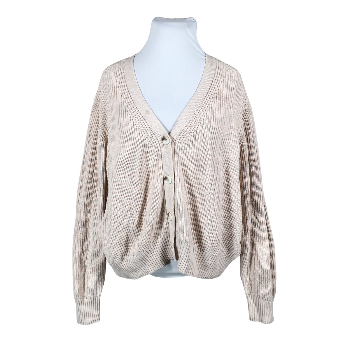 Naisten Nanso - Neuletakki, koko 42 - Beige (1)