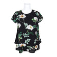 Naisten H&M Mama - Lyhythihainen pusero, koko 34 - Musta ()