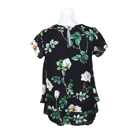 Naisten H&M Mama - Lyhythihainen pusero, koko 34 - Musta (2)