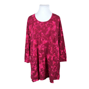 Naisten Kude Design - Trikootunika, koko 46 - Pinkki (1)
